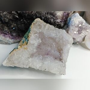 Amethyst Quartz Crystal Geode Cluster